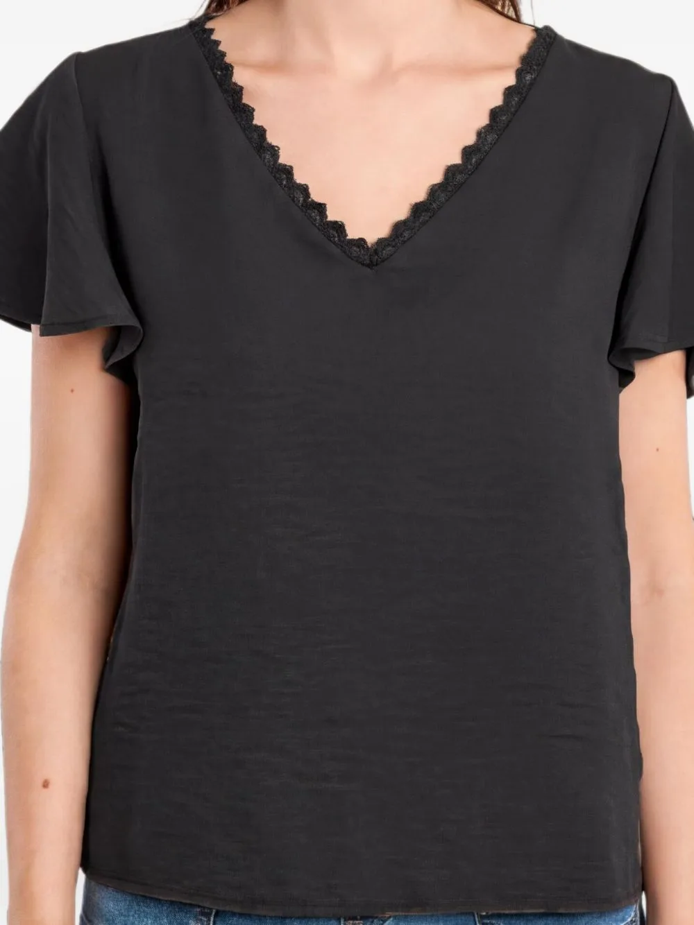 Flutter-Sleeve Top by Molly Bracken