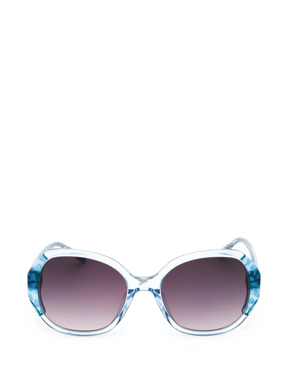 Oval-Frame Sunglasses by Bebe