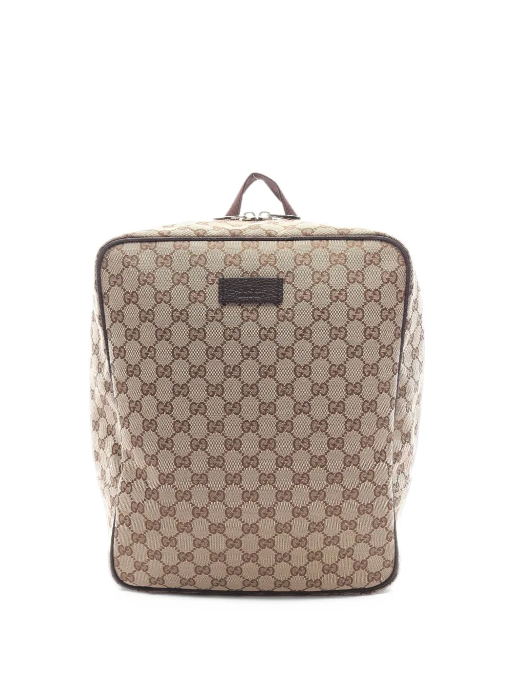 2010s GG Canvas Backpack by Gucci Pre-Owned