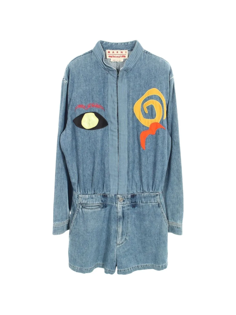 2010s No Vacancy Inn Stand-Collar Jumpsuit by Marni Pre-Owned