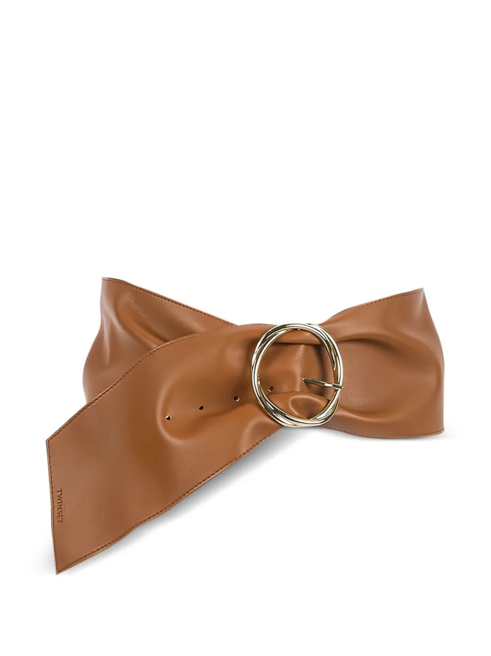 Buckle-Fastening Wide Belt by TWINSET