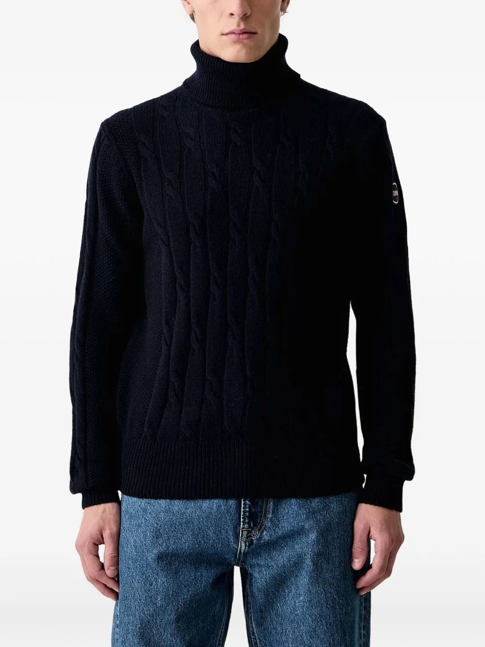 Cable-Knit Sweater by Colmar