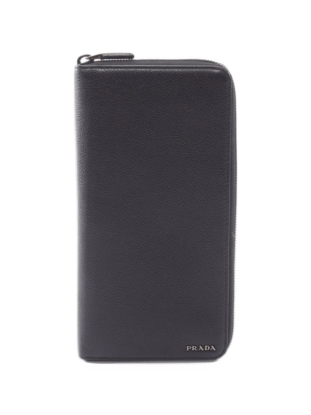 2010s Vitello Micro Grain Wallet by Prada Pre-Owned