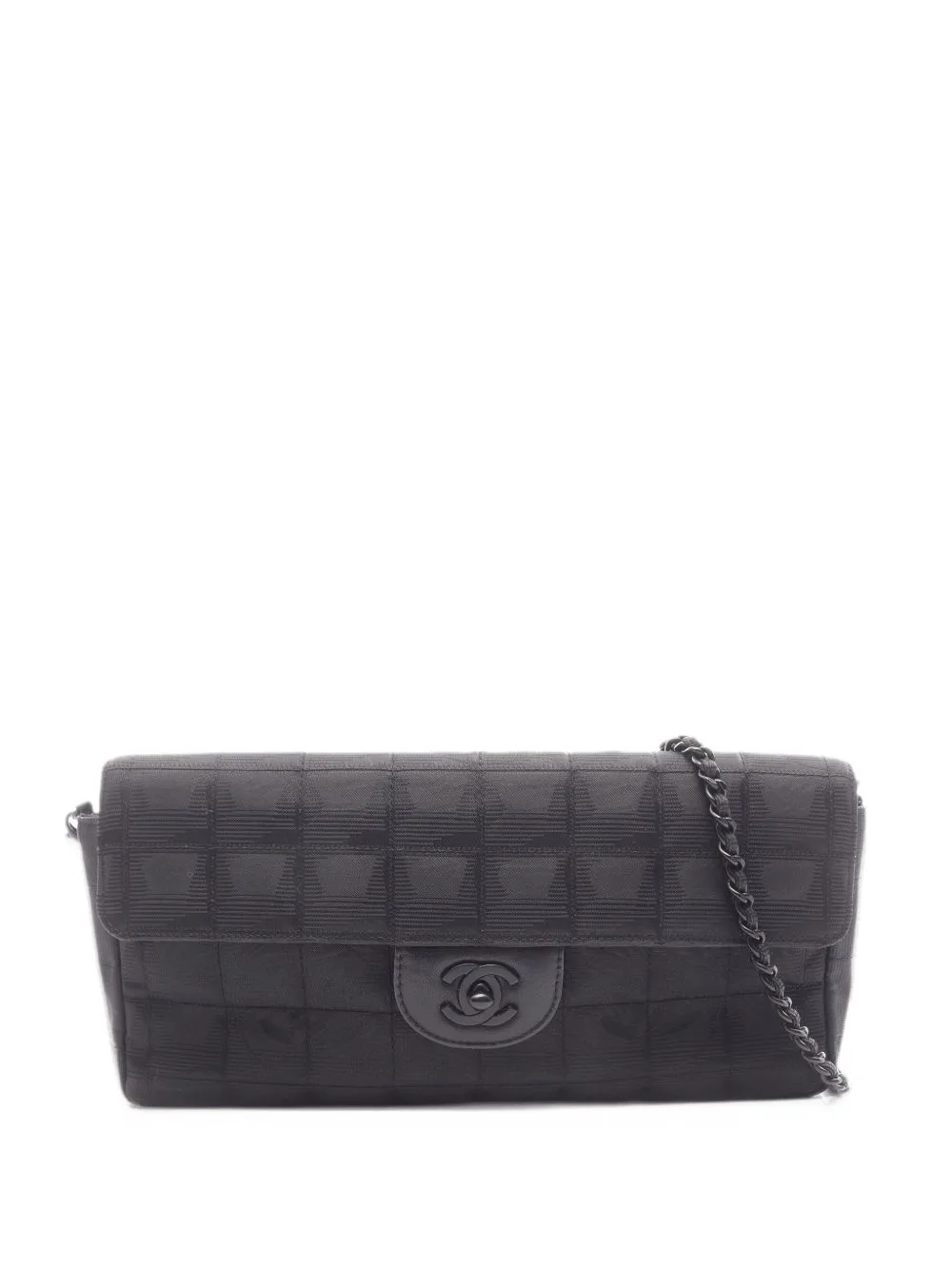 2000-2002 New Travel Line Choco Bar Chain-Strap Shoulder Bag by CHANEL Pre-Owned