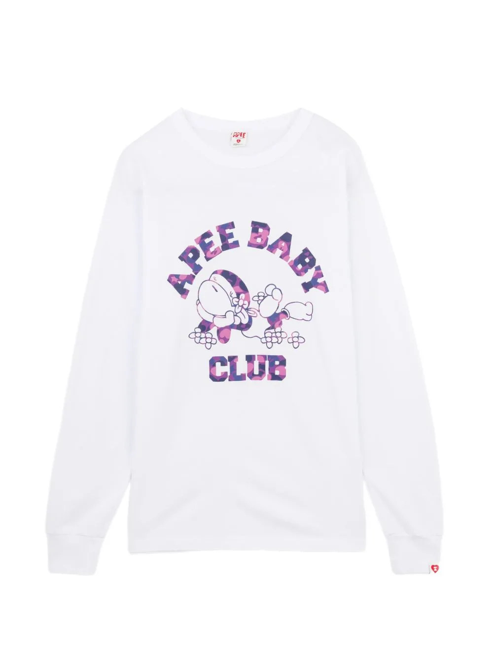 Apee Baby Club Printed T-Shirt by APEE™ by *A BATHING APE®