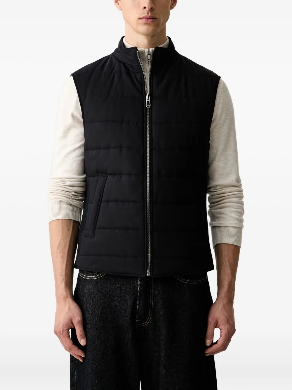 Quilted High-Neck Gilet by Joop!