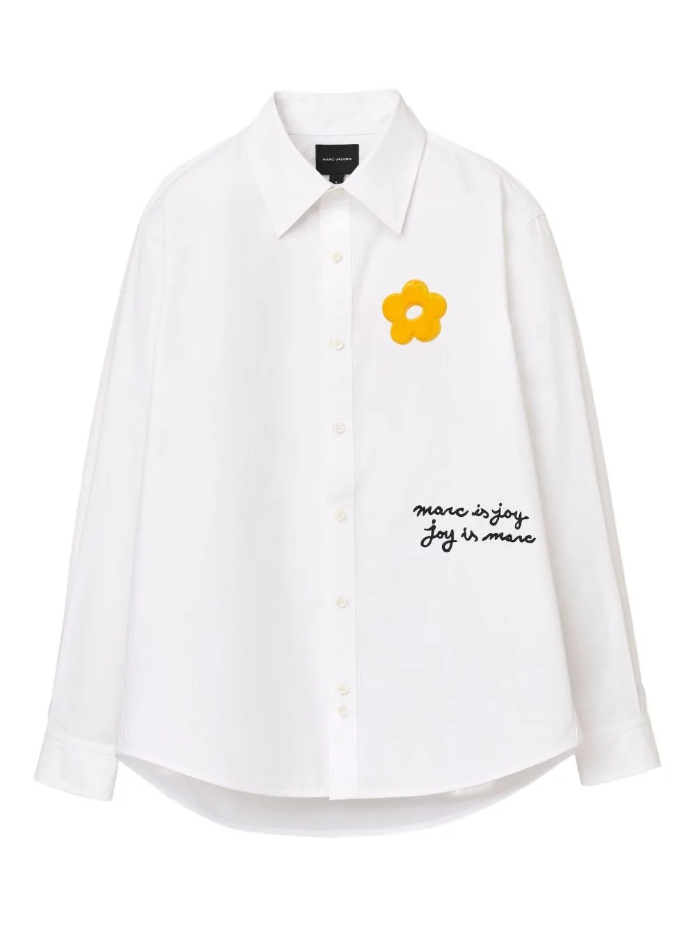 Marc Is Joy Flower-Patch Cotton Shirt by Marc Jacobs