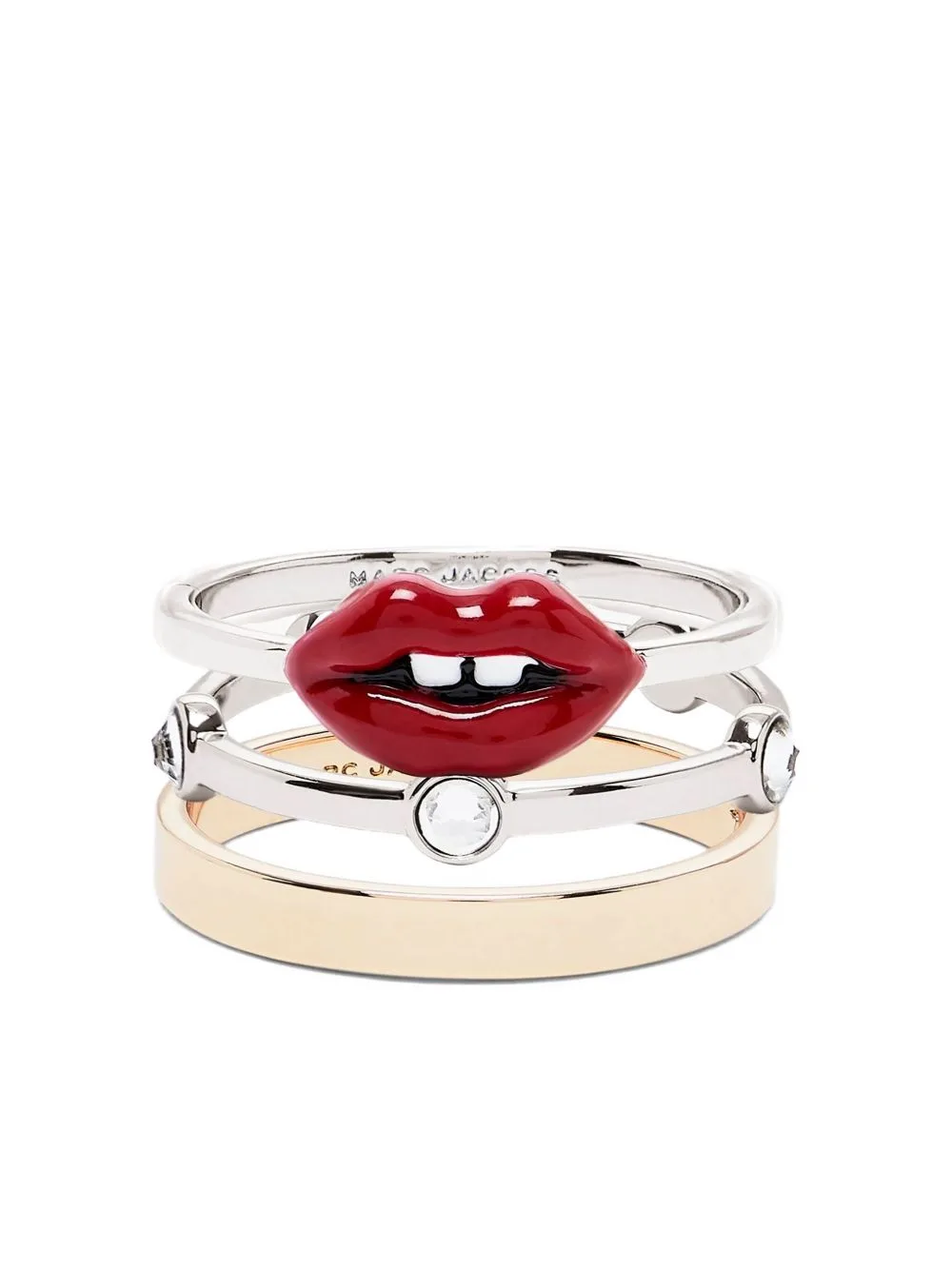 Lips Ring Set by Marc Jacobs