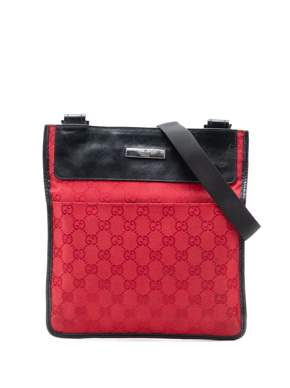 2000-2015 GG Canvas Crossbody Bag by Gucci Pre-Owned