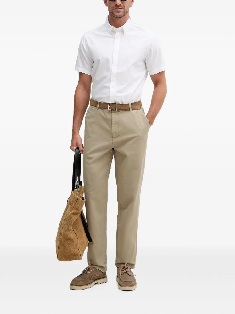 Belt-Loops Trousers by Barbour