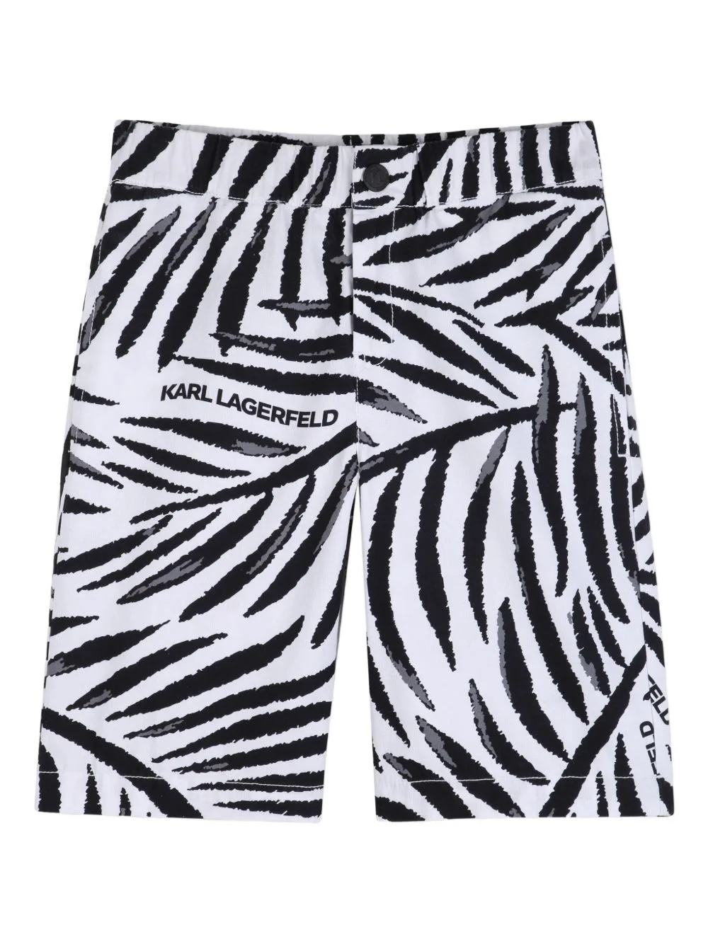 Printed Bermuda Shorts by Karl Lagerfeld Kids