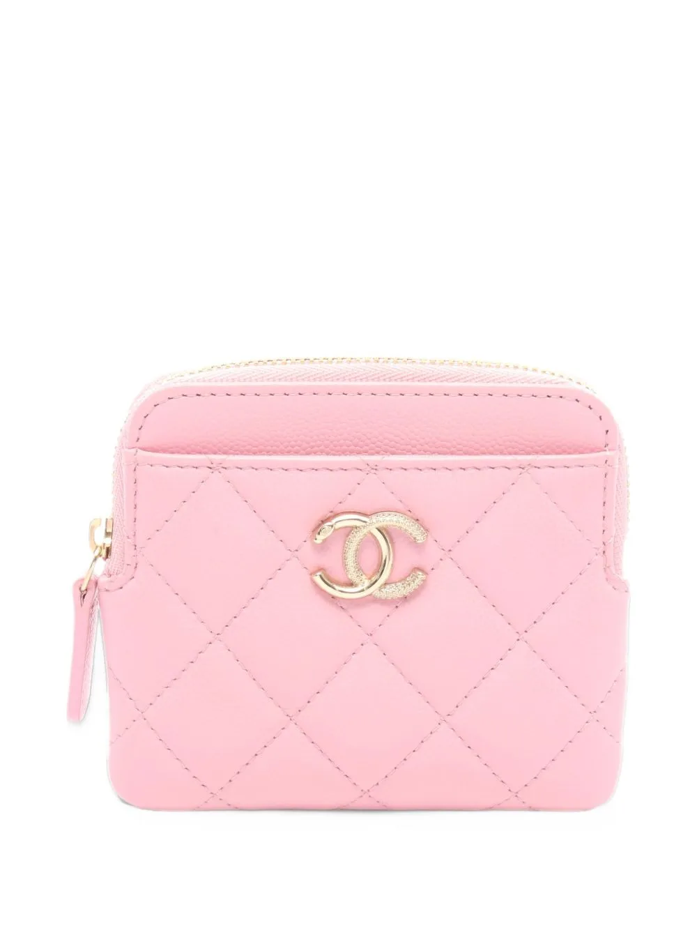 2021s Matelassé Leather Coin Purse by CHANEL Pre-Owned