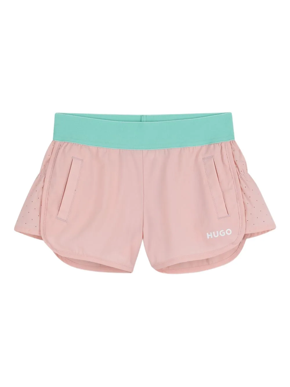 Perforated Shorts by HUGO KIDS