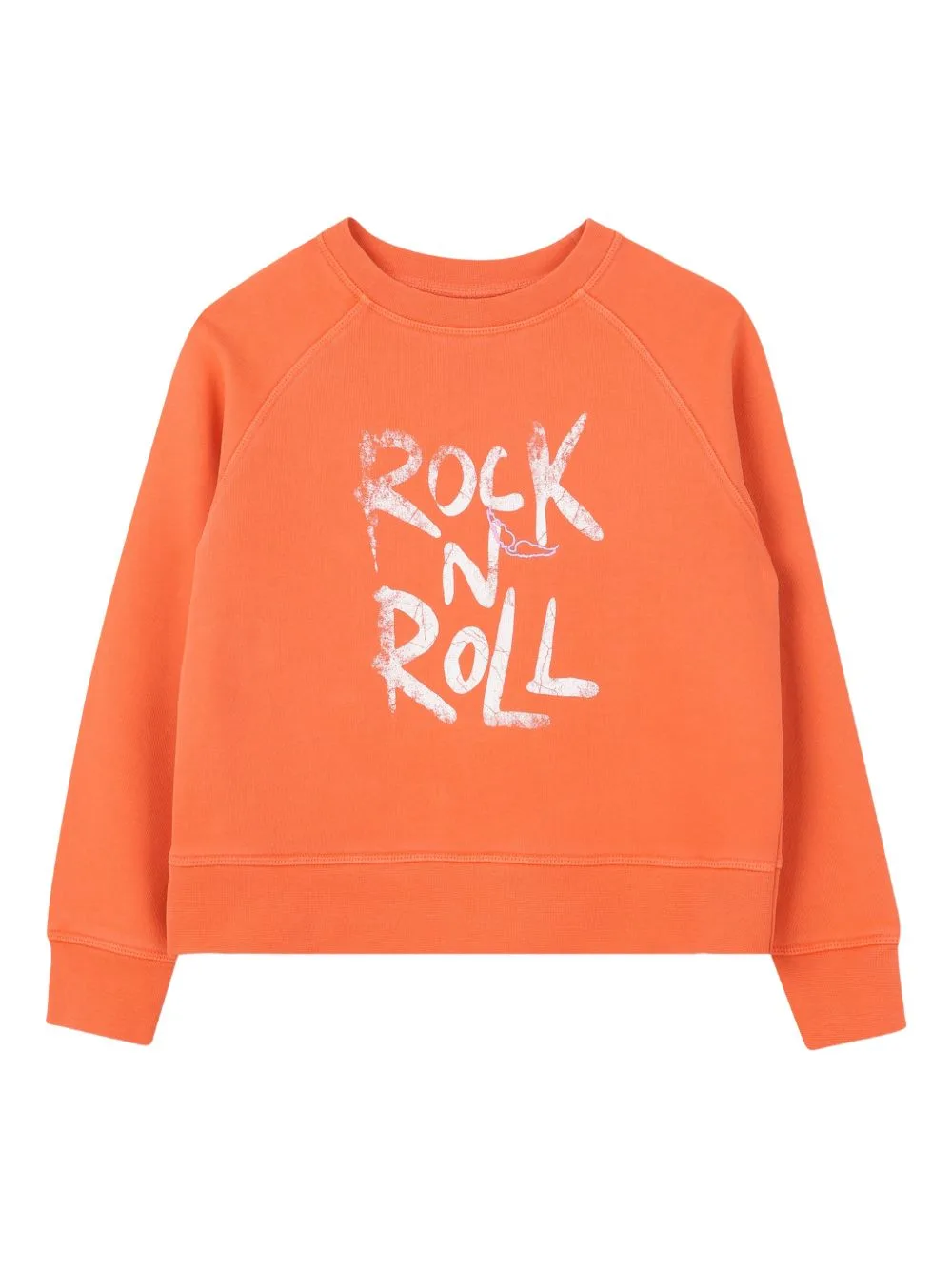 Graphic-Print Crew-Neck Sweatshirt by Zadig & Voltaire Kids