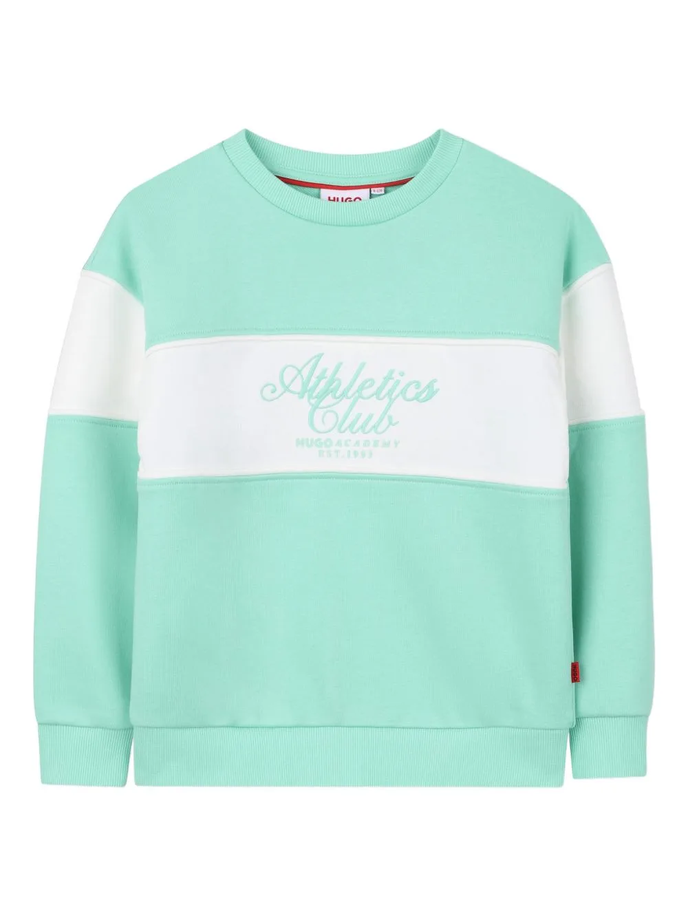 Crew-Neck Long-Sleeve Sweatshirt by HUGO KIDS