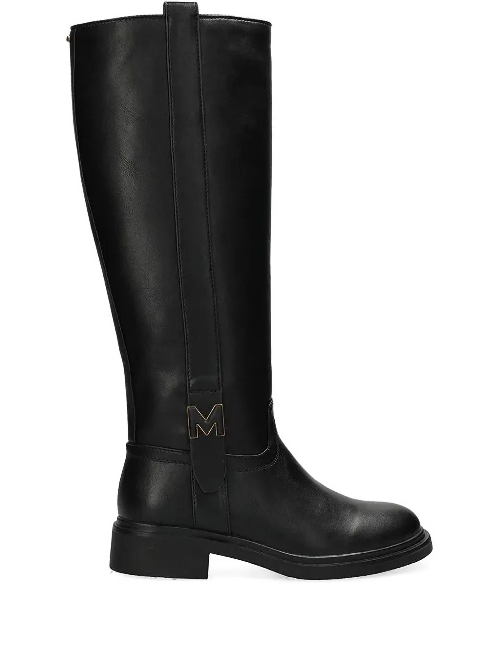 Logo Plaque Knee-High Boots by MEXX