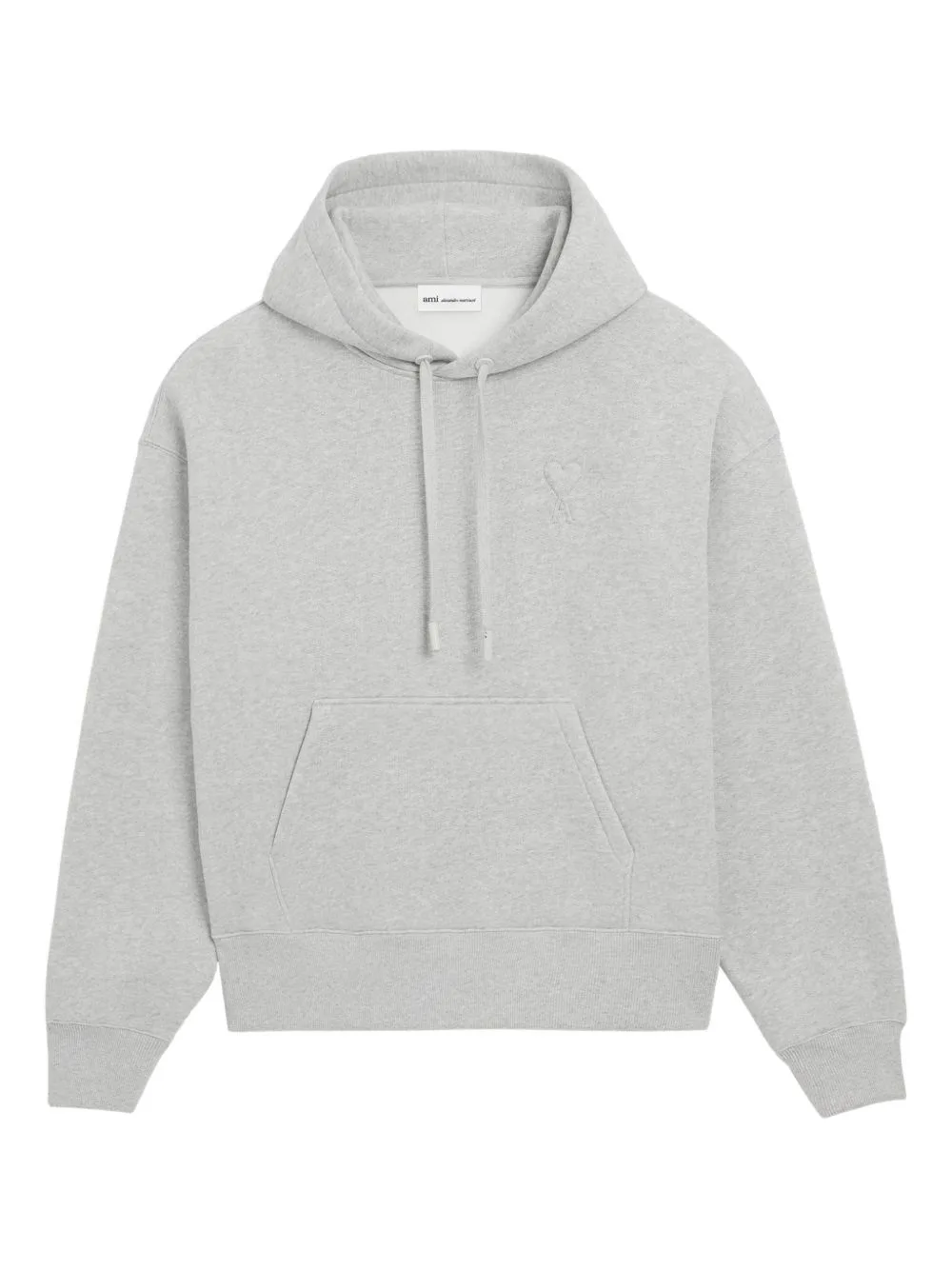 Ami De Coeur Embossed-Logo Hoodie by AMI Paris