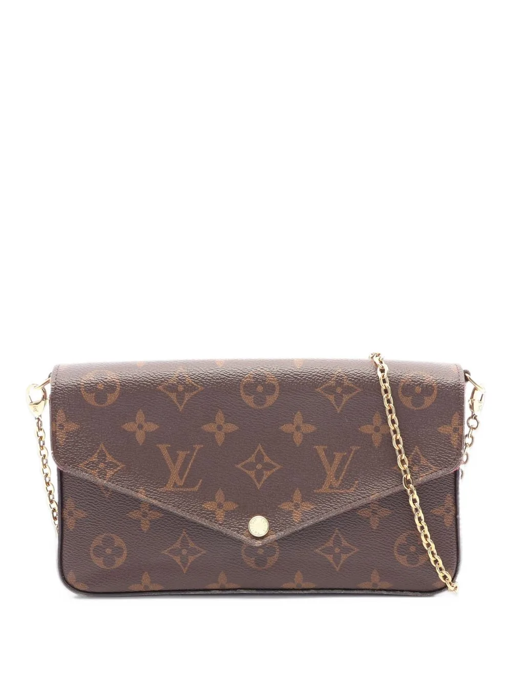 2019 Félicie Pochette Monogram Chain Wallet by Louis Vuitton Pre-Owned