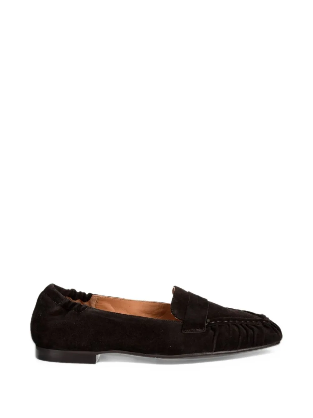Gathered-Detail Loafers by BILLI BI