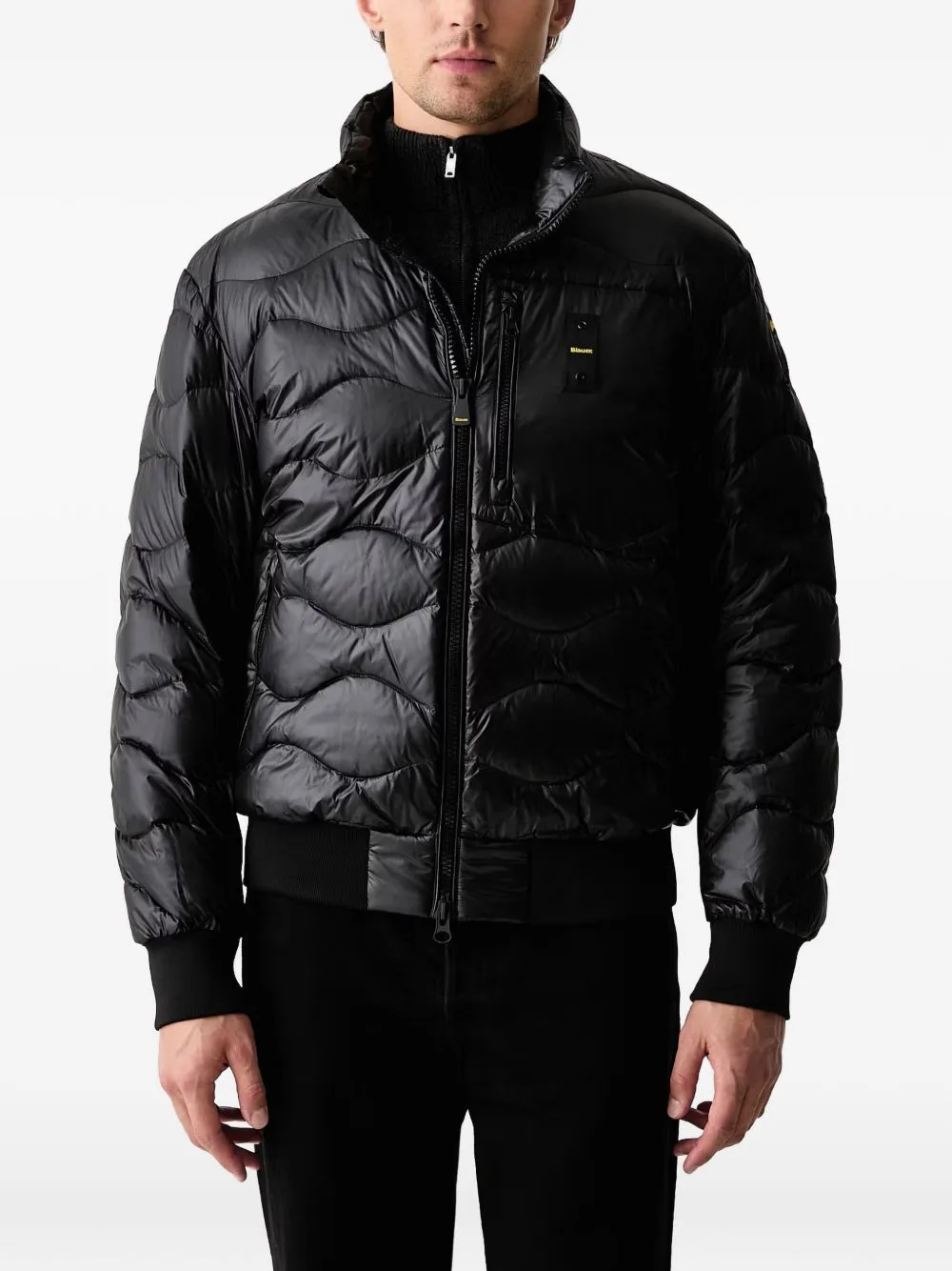 Daniel Wave-Quilted Padded Jacket by Blauer