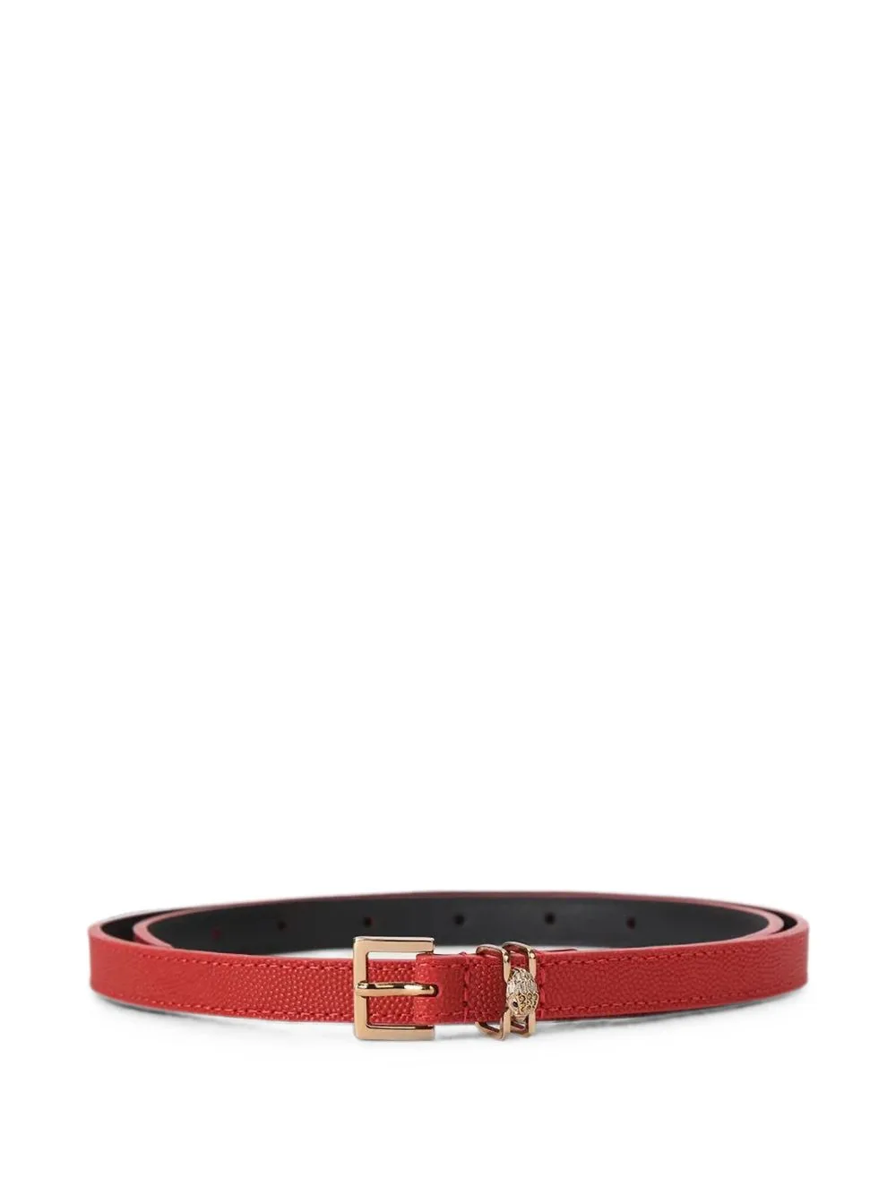 Eagle-Head Pebble-Effect Belt by Kurt Geiger London