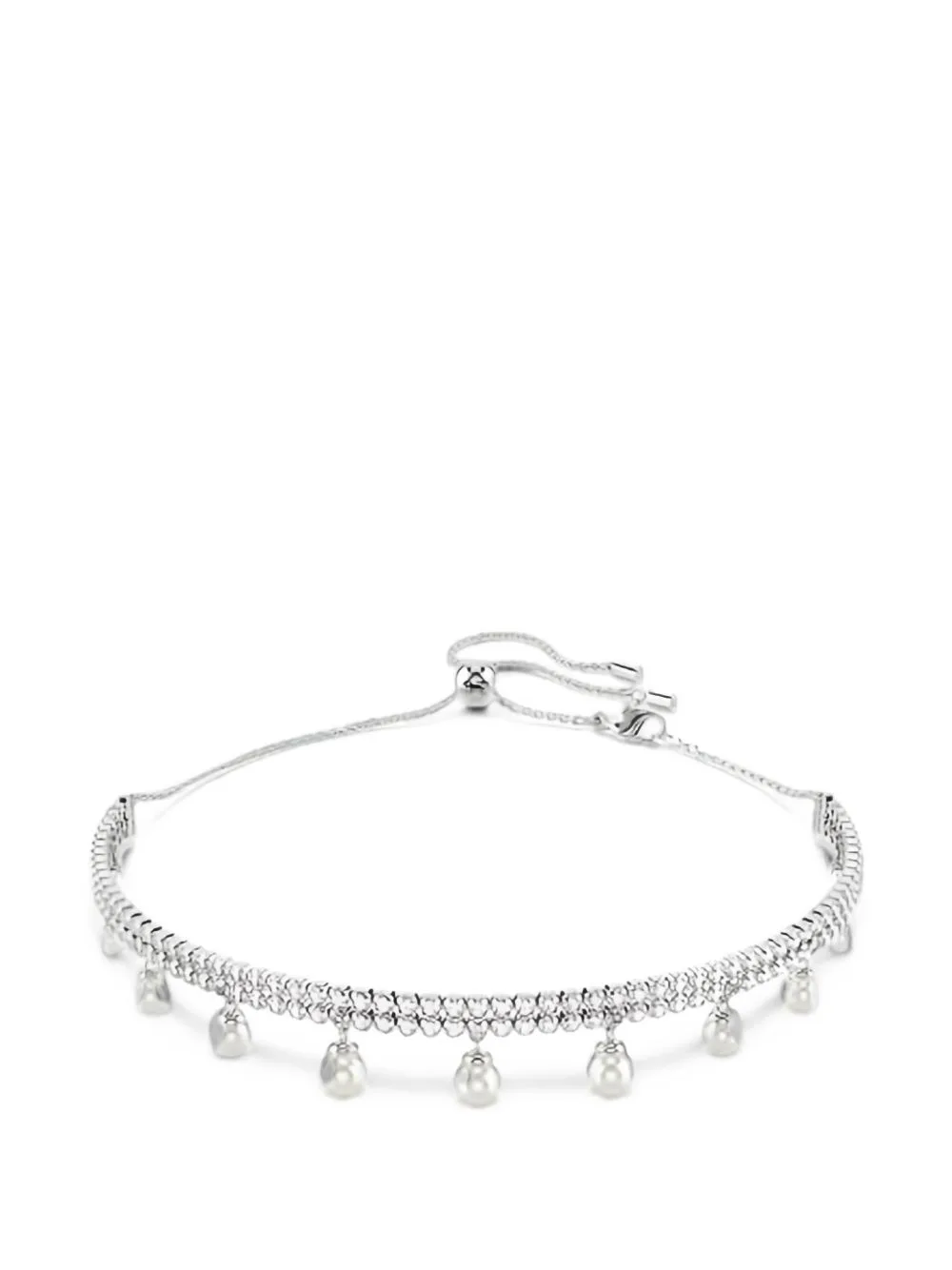 Swarovski x Ariana Grande Crystal-Embellished Pearl-Drop Necklace by Swarovski