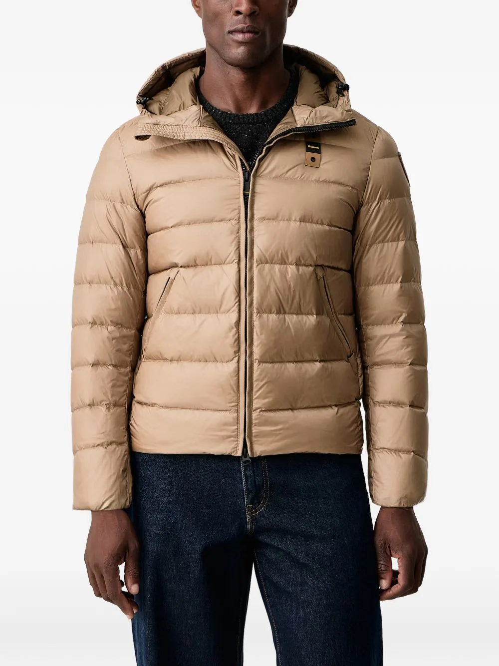 Acton Hooded Padded Down Jacket by Blauer