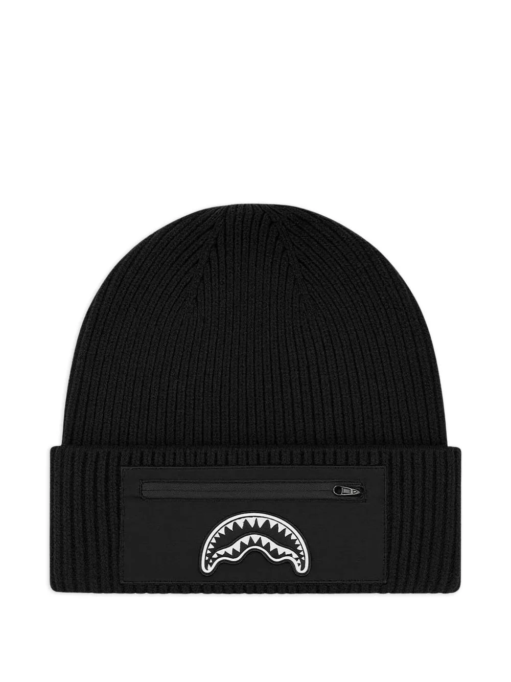 Zip-Detail Beanie Hat by Sprayground