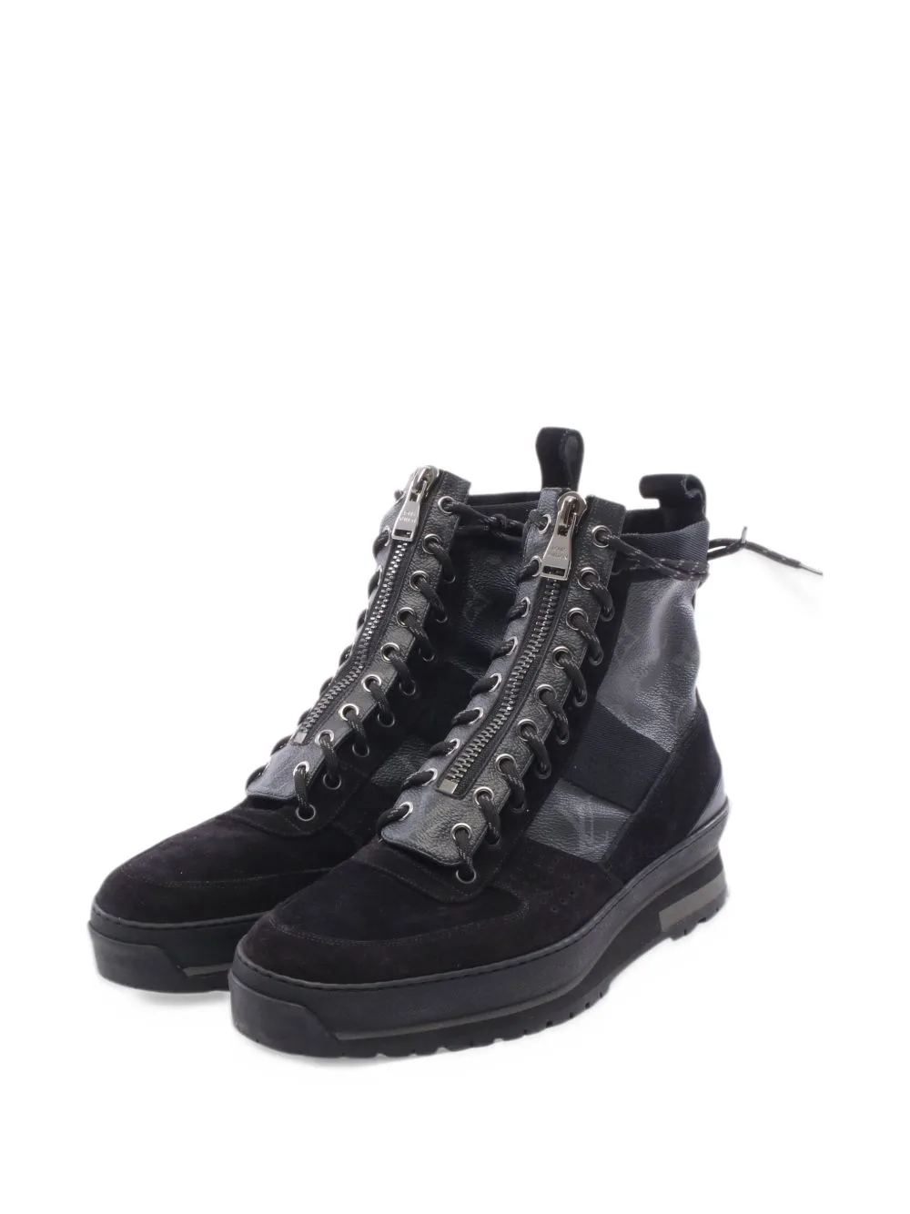 2010s Harlem Line High-Top Sneakers by Louis Vuitton Pre-Owned