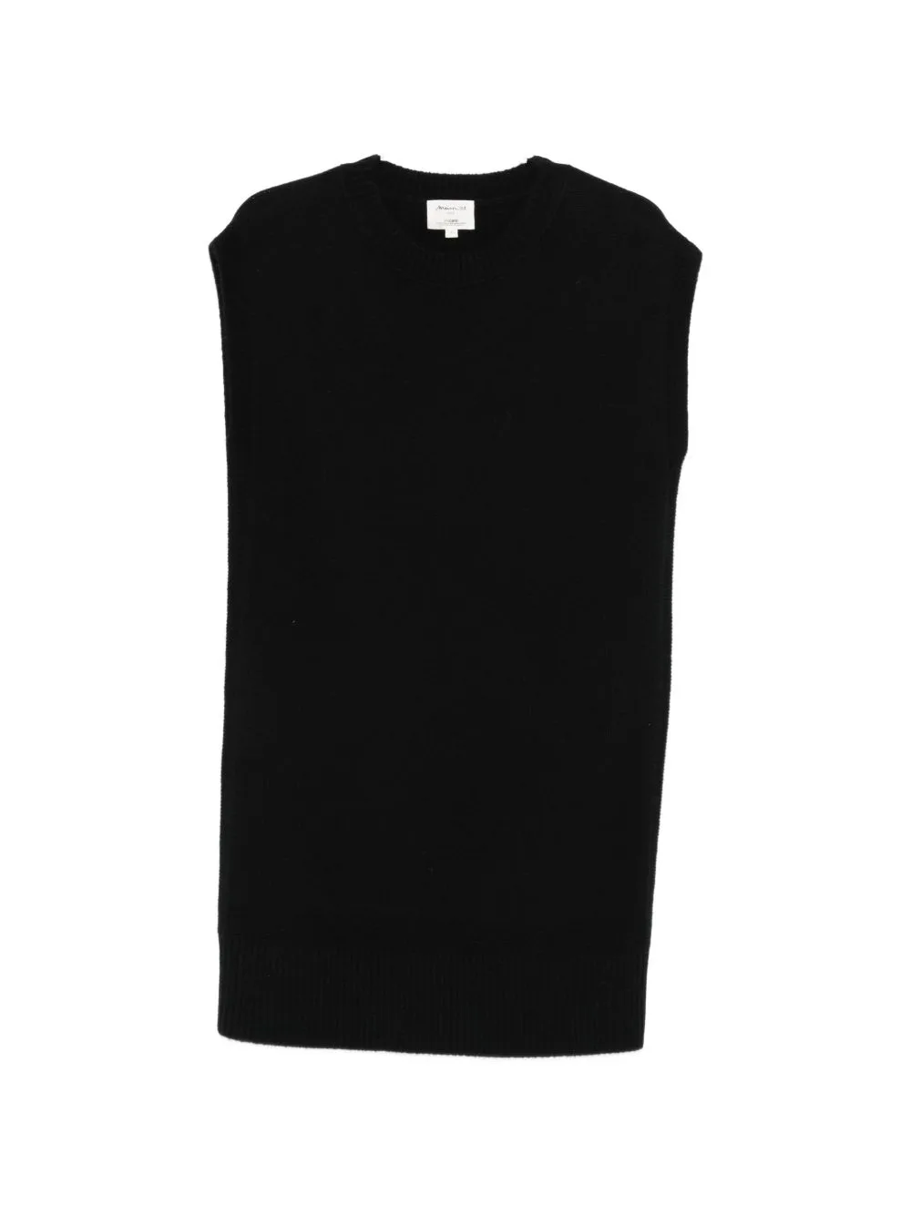 Sleeveless Crew-Neck Mini Dress by MAISON123