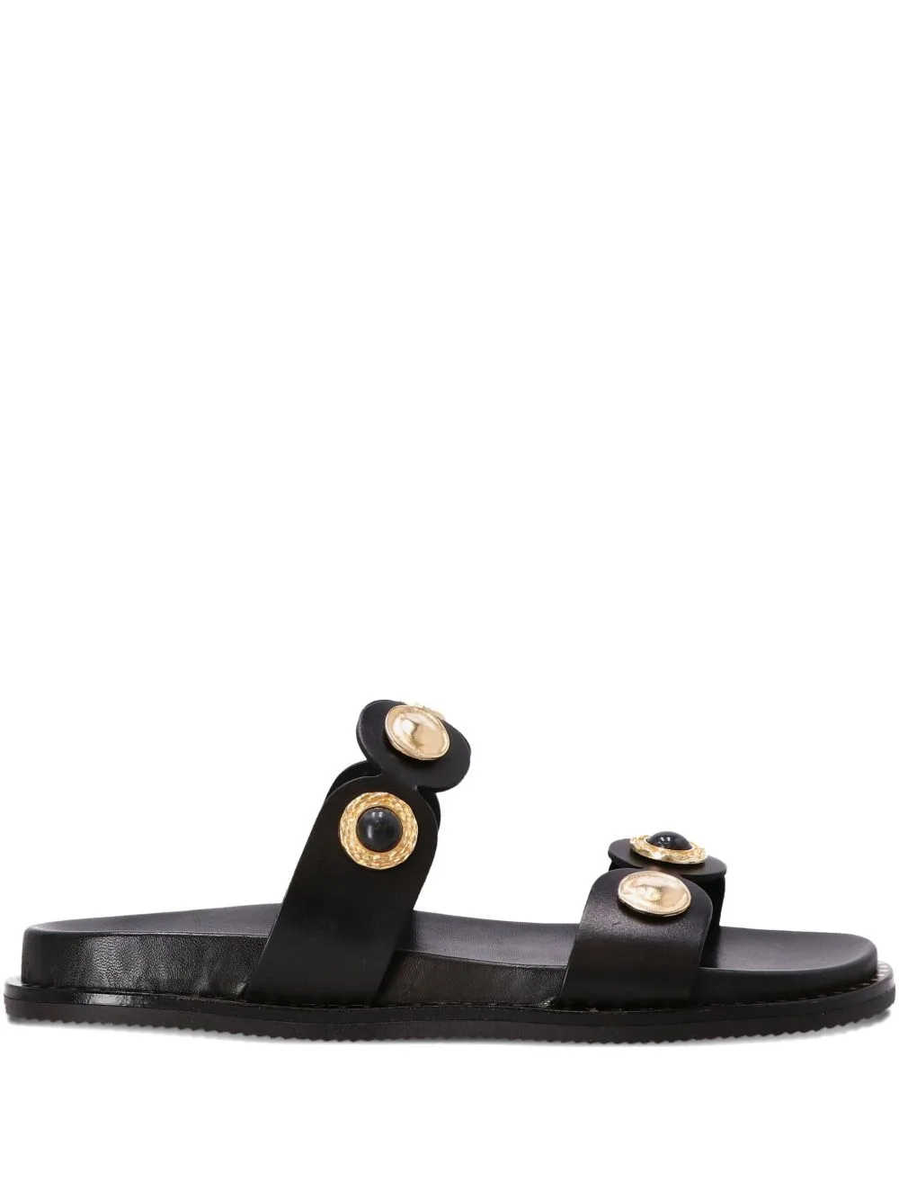 Embellished Double-Strap Sandals by Kotris Sandals