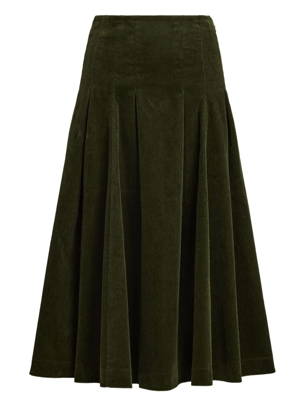 Pleated Midi Skirt by Polo Ralph Lauren