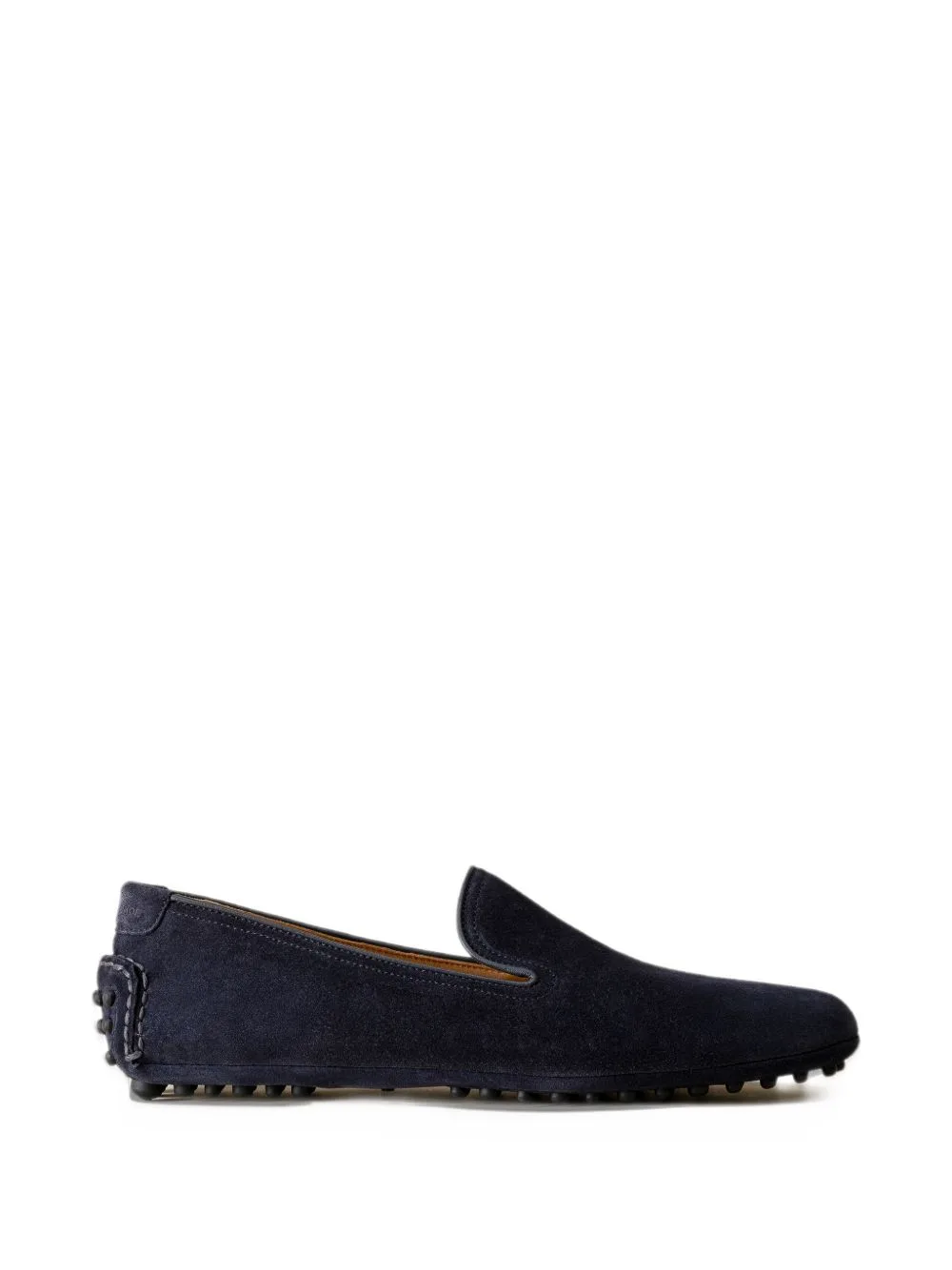 Hand-Stitched Suede Loafers by Car Shoe