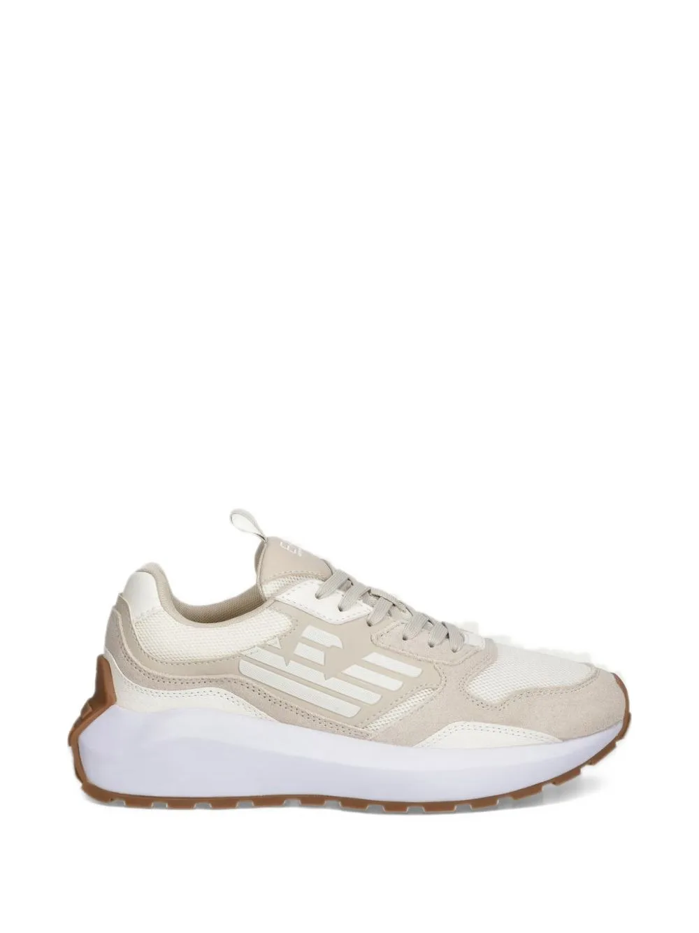 Logo-Patch Panelled Sneakers by Ea7 Emporio Armani