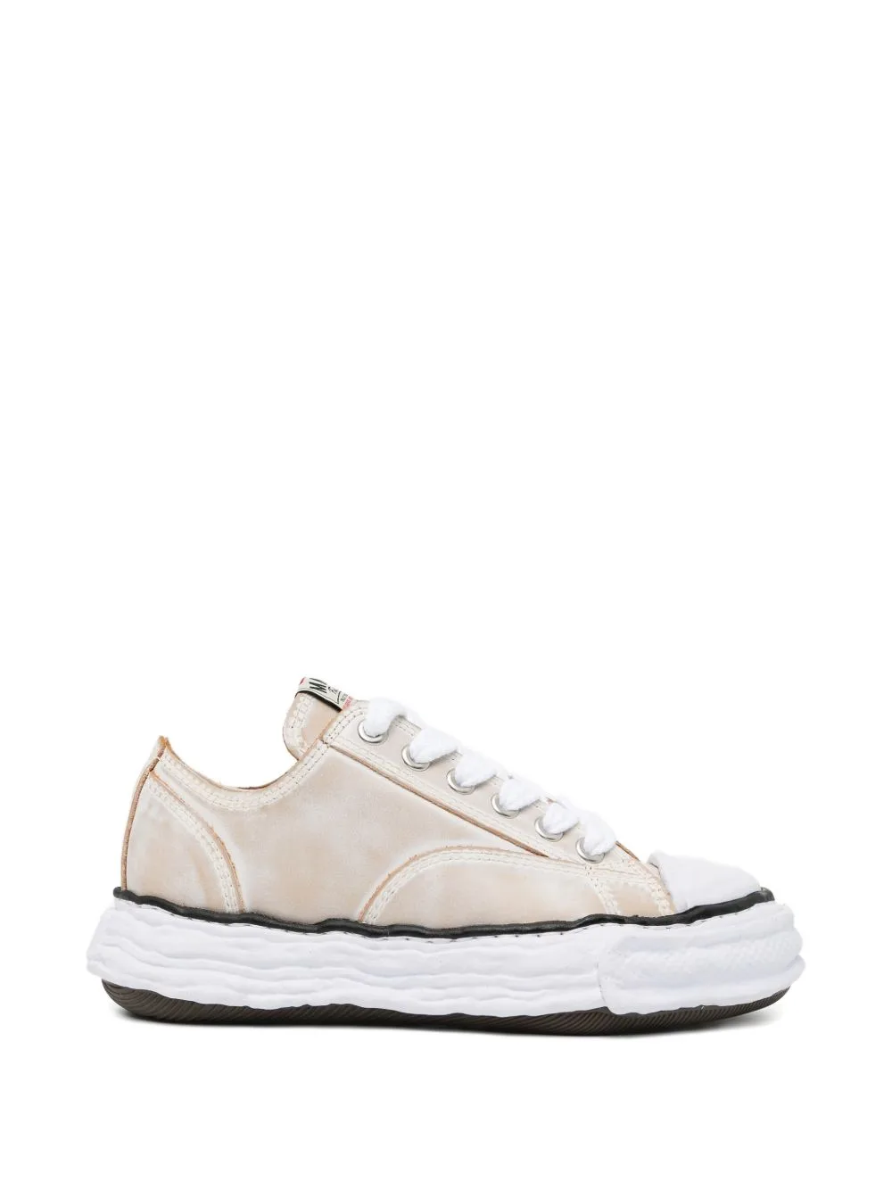 Peterson23 OG Sole Leather Effect Low-Top Sneakers by Maison MIHARA YASUHIRO
