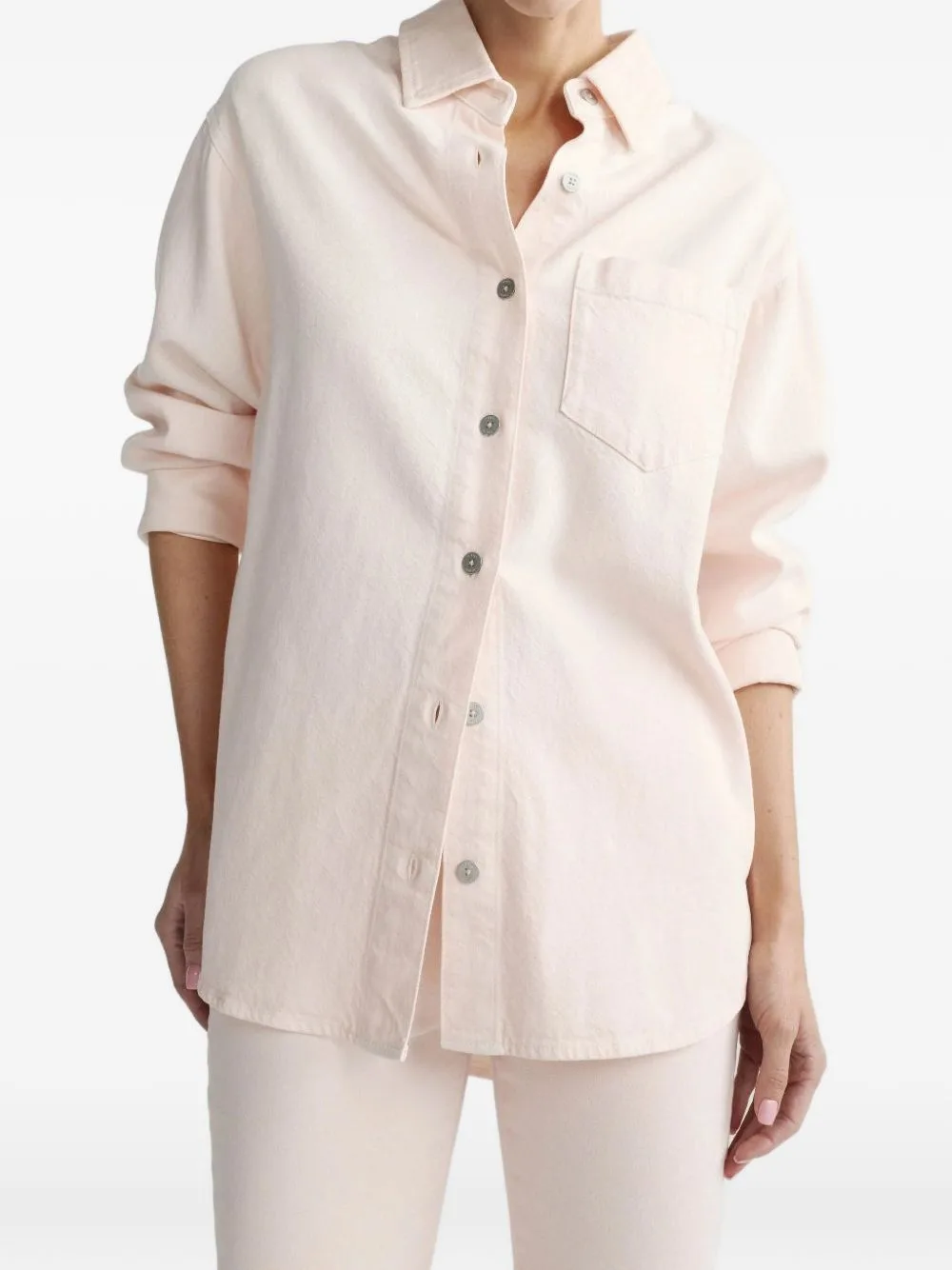 Faye Chest-Pocket Denim Shirt by DL1961