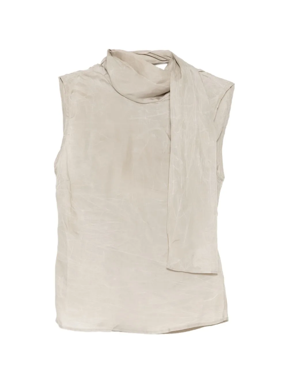 Cowl-Neck Sleeveless Top by OUR LEGACY