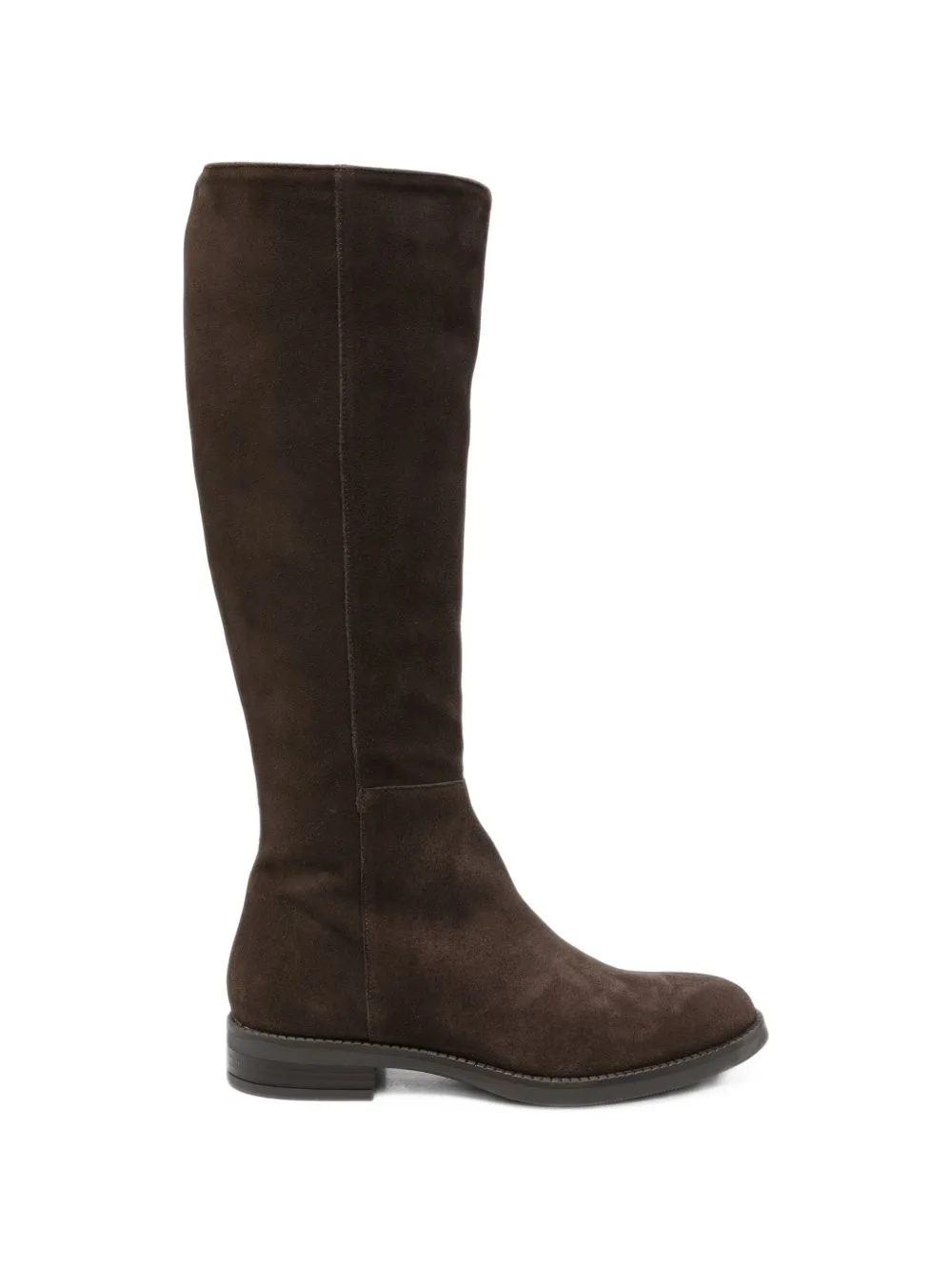 Suede Side-Zip Boots by paola parisi