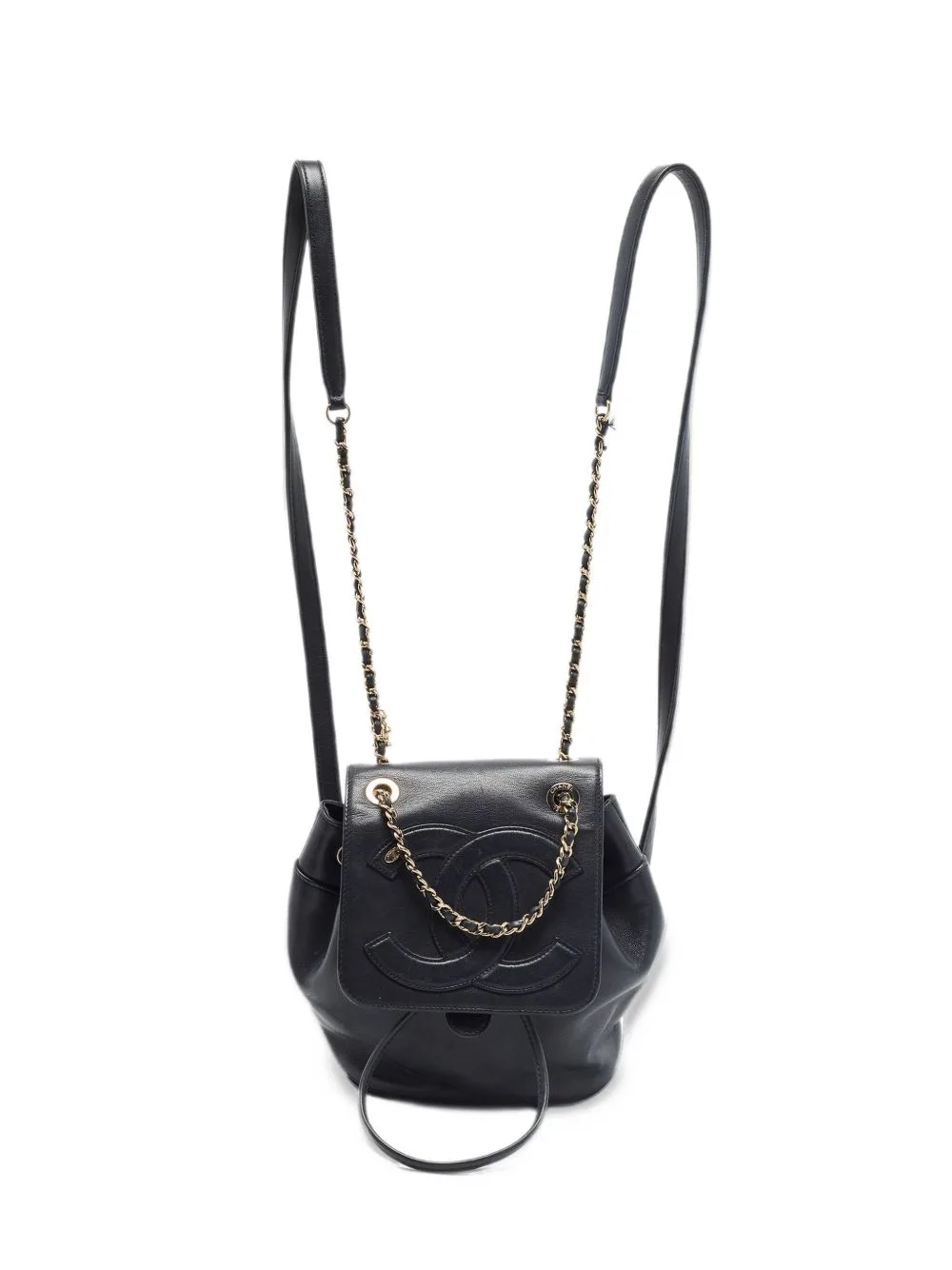 2018-2019 CC Mania Leather Backpack by CHANEL Pre-Owned
