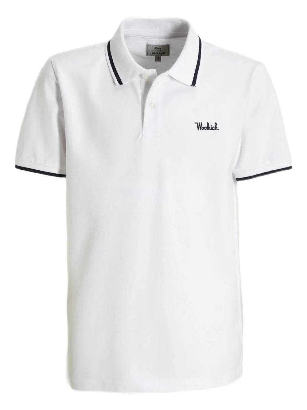 Logo-Motif Polo Shirt by Woolrich Kids