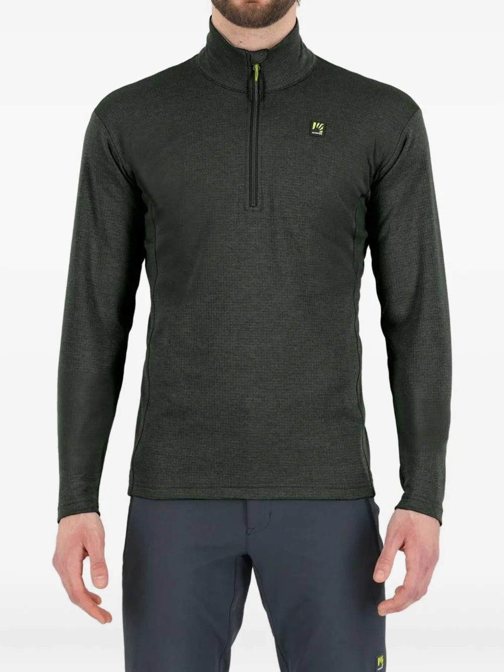 Half-Zip Long-Sleeve Sweater by KARPOS