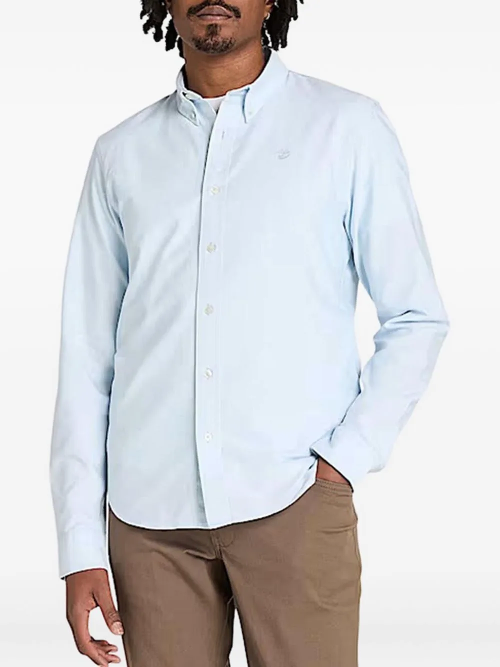 Button-Fastening Long-Sleeve Shirt by Timberland
