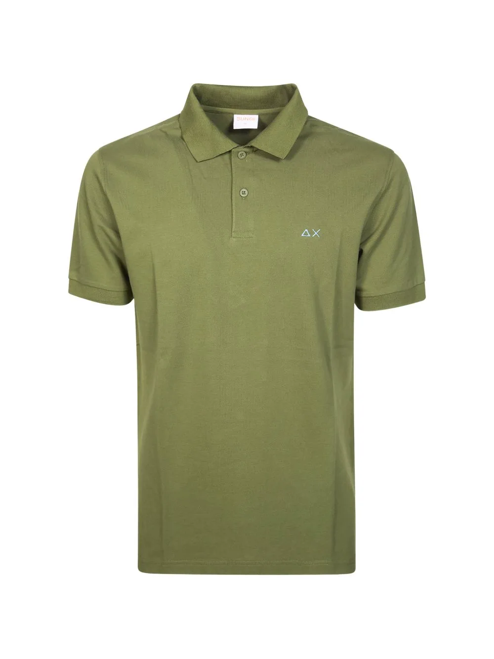 Paisley-Print Collar Polo Shirt by Sun68