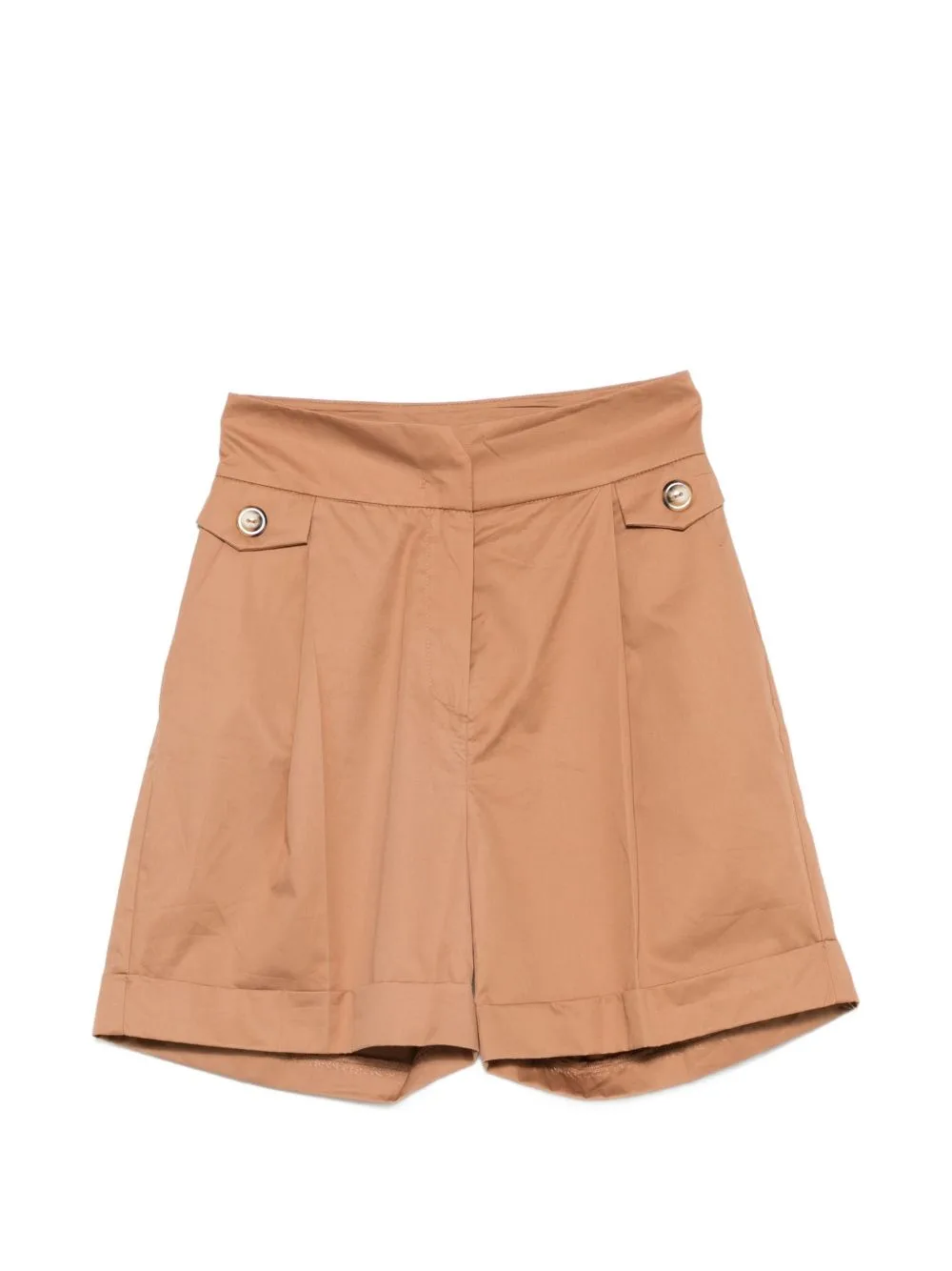 High-Waisted Pleated Shorts by Twenty Easy Kaos