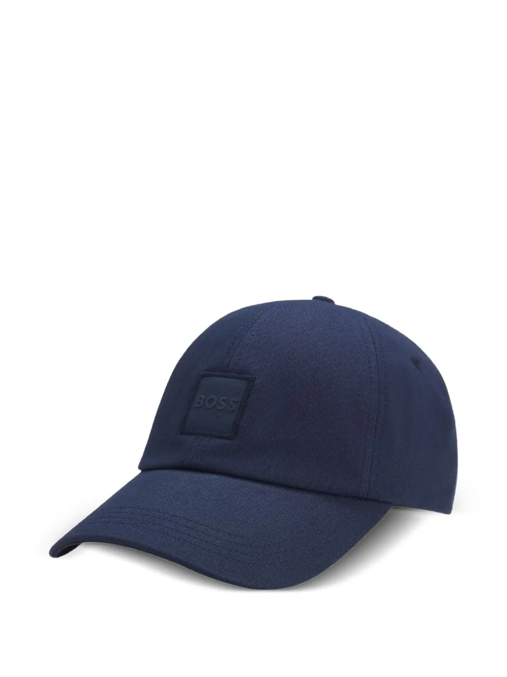 Cotton-Twill Cap with Logo Patch by BOSS