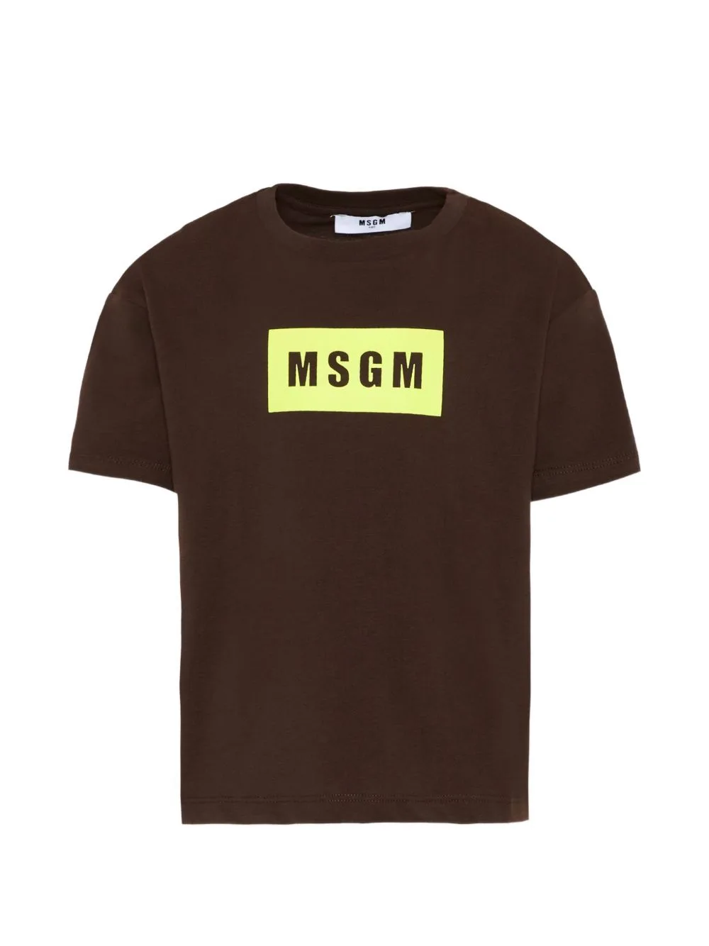Box-Logo T-Shirt by MSGM Kids