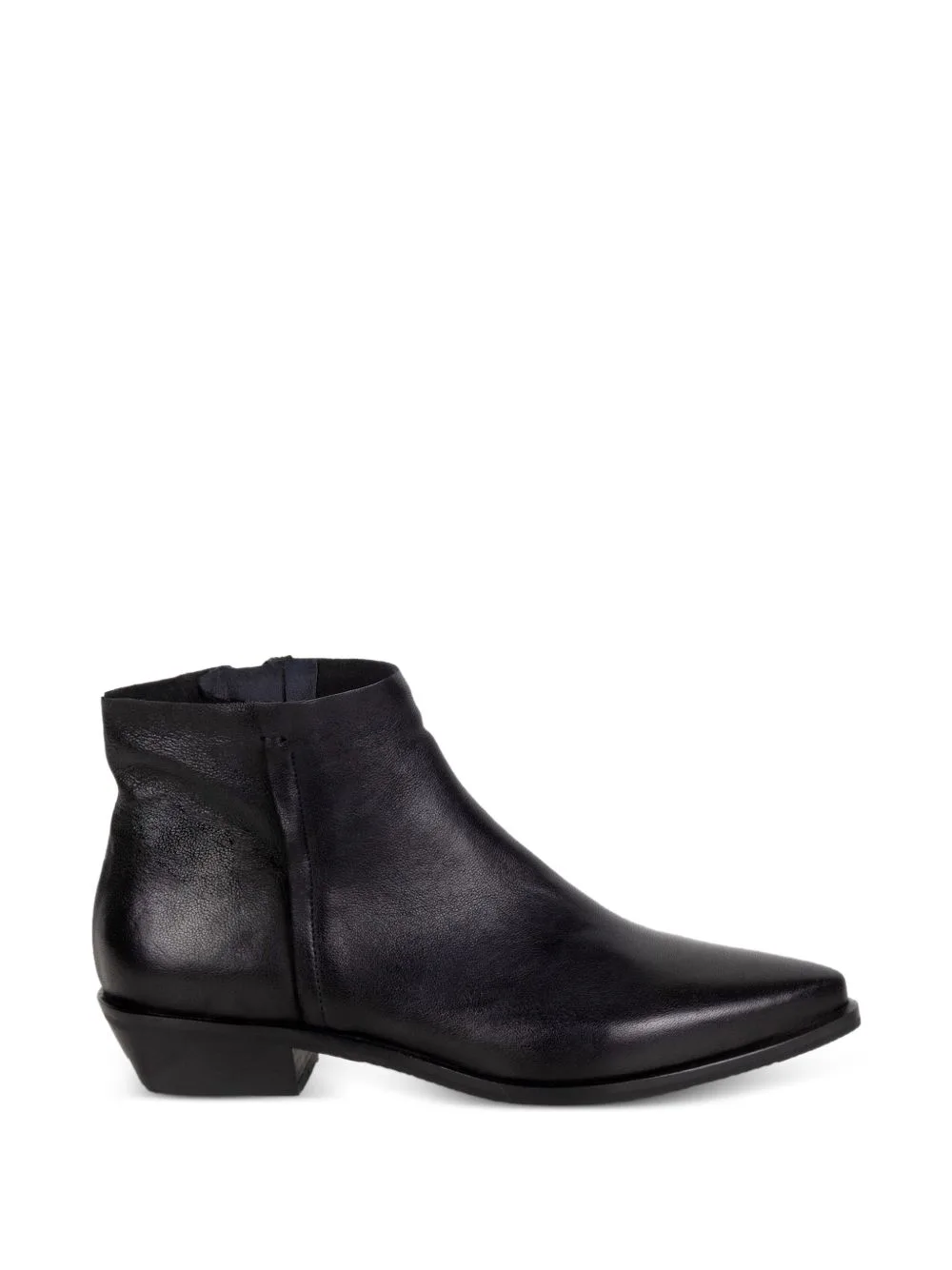 Square Toe Leather Boots by IMMA