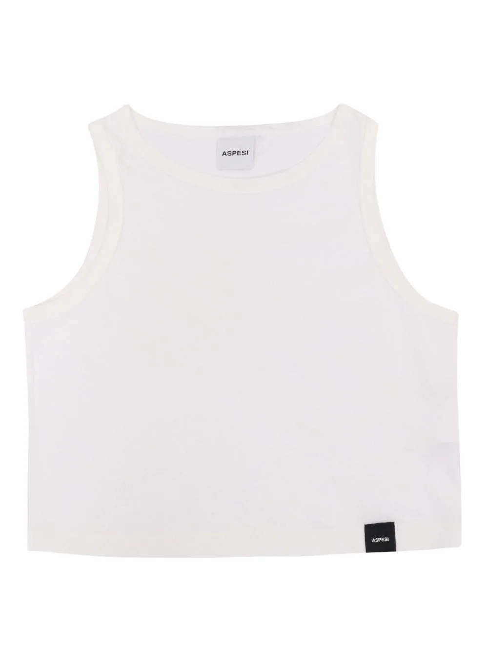 Round-Neck Sleeveless Top by Aspesi Kids