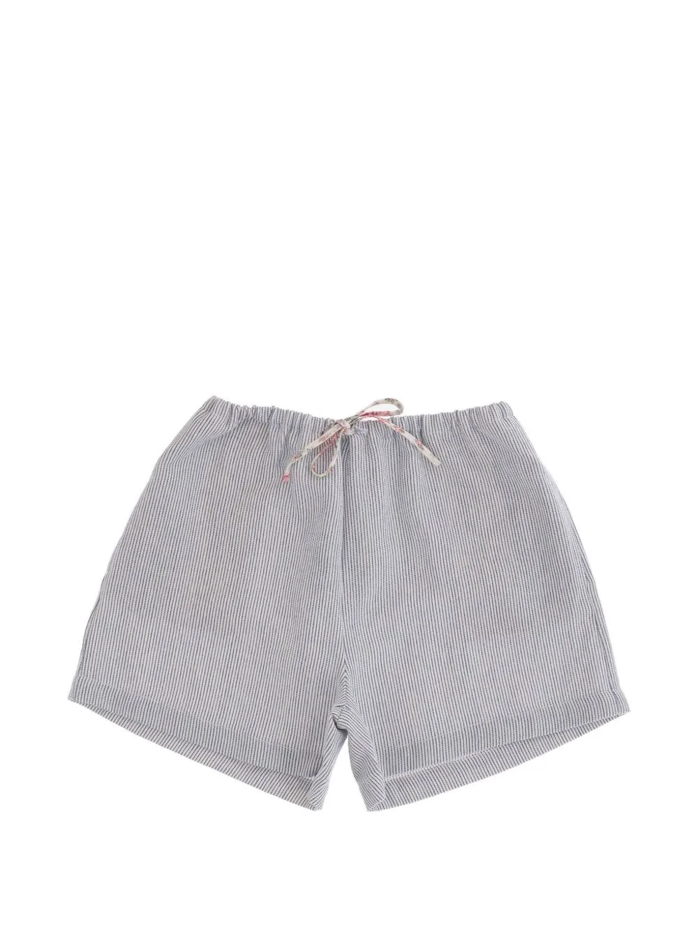 Striped-Pattern Shorts by BABE & TESS