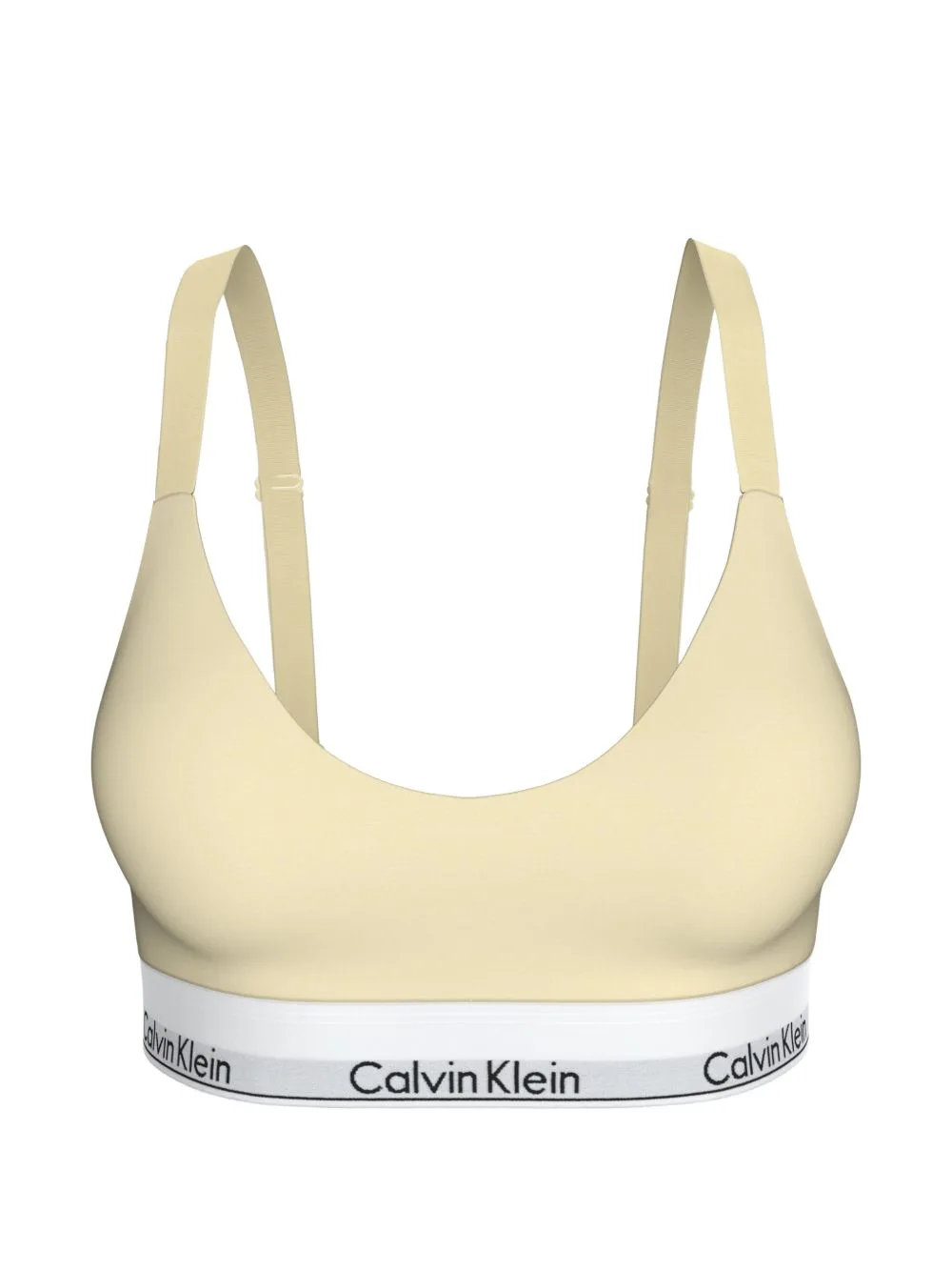 Icon Cotton Logo-Band Bra by Calvin Klein